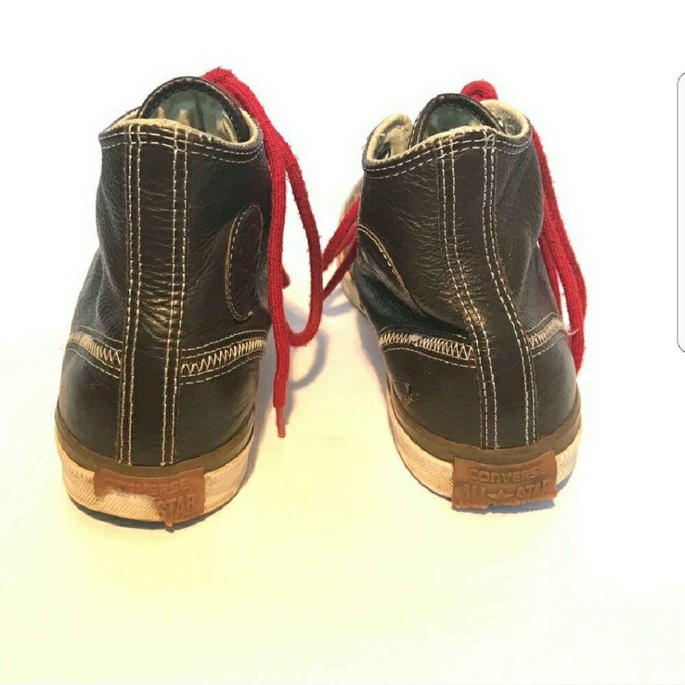 Leather brown converse - Picture 3 of 3